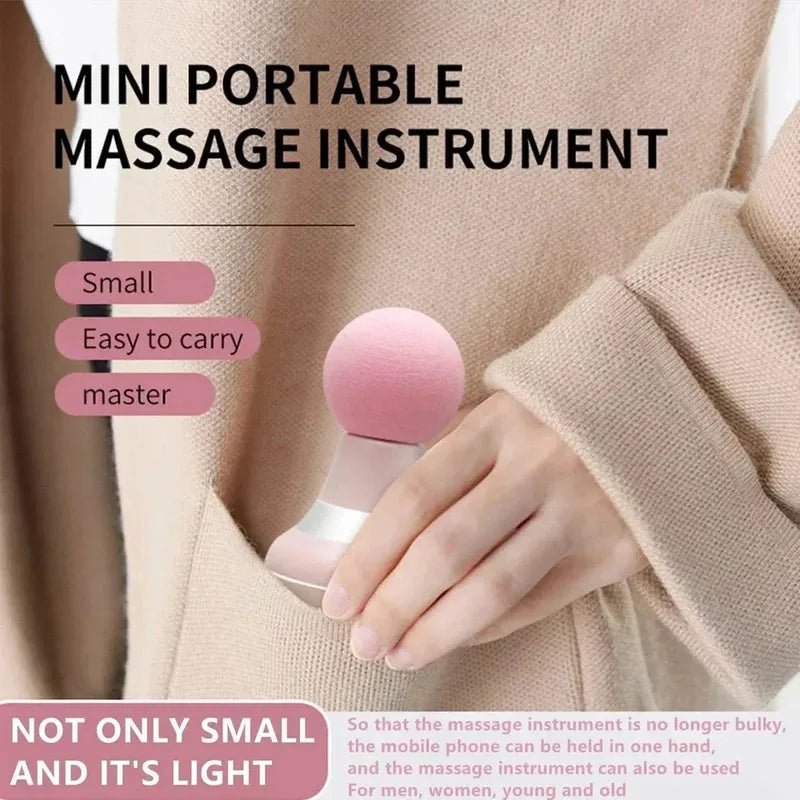 Revolutionary Mini Portable Massage Gun - Deep Tissue Percussion Massager for Ultimate Muscle Relief Anytime, Anywhere - NitorNova